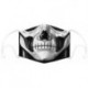 * 5 - Női Férfi Gyerekek 3D Fun Mouth Mark Fabric Facemask mosható hip-hop party   2 szűrő