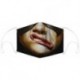 * 5 - Női Férfi Gyerekek 3D Fun Mouth Mark Fabric Facemask mosható hip-hop party   2 szűrő