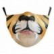 * 53 - Mens Womens Kids 3D Funny Mouth Mark Fabric Facemask Mosható Party Magic Gothic