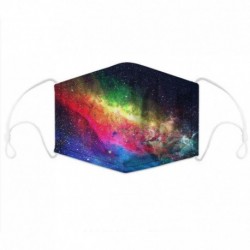 Színek köd - Mens Womens Kids 3D Funny Mouth Mark Fabric Facemask Mosható Party Magic Gothic