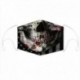 Variáns tengeri koponya - Mens Womens Kids 3D Funny Mouth Mark Fabric Facemask Mosható Party Magic Gothic