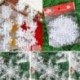 15cm - 30db fehér hópehely karácsonyfa díszítés karácsonyi ünnepi fesztivál party Egyesült Királyságban