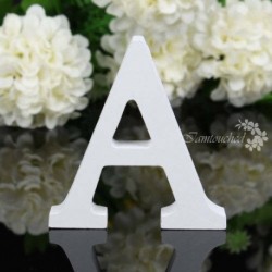 A - 26 fa fa betű ábécé szó szabadon álló esküvői party otthoni dekoráció