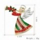 50-karácsonyfa-vörös kristály ... - 2020 karácsonyfa kristályos Mikulás hópehely Jingle Bell zománc bross tű