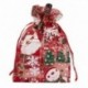 1 db - 10db karácsonyi cukorka sütik géz táska harisnya palack karácsonyi díszek dekoráció forró