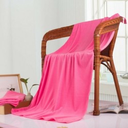 Mély rózsaszín - NAGY 100%     pamut tengerparti törölköző fürdőlepedő üdülési törölközők tiszta színű 70x140cm