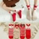 6. - Karácsonyi zokni Mikulás ajándék gyerekeknek Unisex Xmas vicces zokni lány nőknek ÚJ