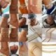 * 5 Ezüst türkiz varázsa Ankl ... - Nő divat boka Boho gyöngyök bokalánc karkötő láblánc strand ékszerek