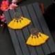 Színes - Női Boho fülbevalók hosszú bojt rojtos csepp dangle fülbevalók divat ékszerek