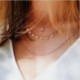 * 4 Crystal Gold többrétegű Ch ... - Többrétegű divat Női Boho ötvözet kulcscsont choker nyaklánc báj lánc ékszerek