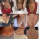 * 60 Arany többrétegű nyaklánc - Női Boho többrétegű choker hosszú lánc állítás nyaklánc medál ékszer ajándék