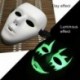 4 * - UK_ Unisex hátborzongató, világító teljes arcvédő éjszakai színpadi show Halloween Cosplay Pr