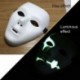 4 * - UK_ Unisex hátborzongató, világító teljes arcvédő éjszakai színpadi show Halloween Cosplay Pr