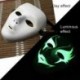 1 * - UK_ Unisex hátborzongató, világító teljes arcvédő éjszakai színpadi show Halloween Cosplay Pr
