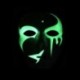 1 * - UK_ Unisex hátborzongató, világító teljes arcvédő éjszakai színpadi show Halloween Cosplay Pr
