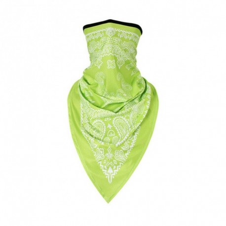 Neon zöld - Motoros kendő - Unisex
