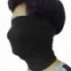 Fekete - UK_ japán anime ninja ruhadarab arcborító cosplay halloween jelmez kiegészítők