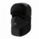 Fekete - UK_ CC_ UNISEX SŰRÖS MELEG ARCBURKOLAT LÉLEGZŐ SZELEP SZÖVET PAMUT EARMUFFS HÓSAPKÁ
