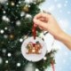 5 * - UK_ FE- Aranyos karácsonyfa Mikulás arcborító medál dísz karácsonyra dec