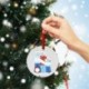 12 * - UK_ FE- Aranyos karácsonyfa Mikulás arcborító medál dísz karácsonyra dec
