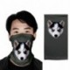 C - UK_ KUTYA macskák NYOMTATJÁK UNISEX ANTI UV POR ARCBORÍTÓ SÁL KERÉKPÁROS NYAK GAITER KIS
