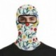 Virág mintás - Motoros védőmaszk - Símaszk - Unisex - A verzió