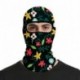 Virág mintás - Motoros védőmaszk - Símaszk - Unisex - A verzió