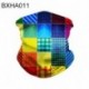 BXHA042 - LT_ FT- DI- Man Woman Digital Print Dust Proof Anti-Droplet Face Cover Headban Headban