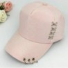 Rózsaszín - Cap Boys Hat K pop Snapback Iron Ring Baseball Bangtan Hip Hop állítható gótika