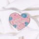 LOVE YOURSELF szív alakú zománc kitűző - KPOP - BTS - Bangtan Boys
