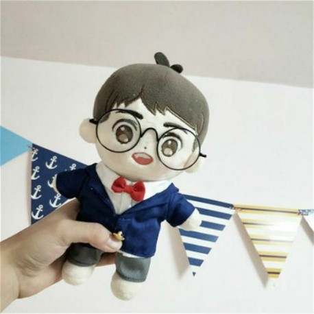 Detective Conan - Meitantei Conan - Edogawa Conan ruhás BTS plüss - KPOP - BTS - Bangtan Boys
