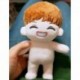 V plüss - KPOP - BTS - Bangtan Boys - Rózsaszín nyuszifüles kapucnis felsős verzió