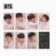 FLOWER CARDS - 85 x 54mm-es 8db-os BTS fotó szett - LOMO kártya - KPOP - BTS - Bangtan Boys