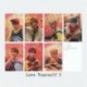 FLOWER CARDS - 85 x 54mm-es 8db-os BTS fotó szett - LOMO kártya - KPOP - BTS - Bangtan Boys