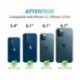 IPhone 6 esetén - Tok iPhone 12 Pro Max 11 X XR XS ShockProof puha telefon TPU szilikon borítóhoz