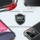 IPhone 12 Mini készülékhez - Tok iPhone 12 Pro 11 Pro Max XR X 8 7 ShockProof TPU szilikon telefontokhoz