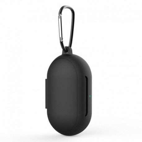 Fekete - Samsung Galaxy Buds / Buds Plus fülhallgató védő szilikon tok borító tokhoz