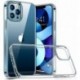 IPhone 12 Pro készülékhez - CRYSTAL CLEAR Ultra vékony puha TPU tok borítás iPhone 12/11 Pro Max Mini készülékhez