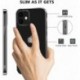 IPhone 12 Pro készülékhez - CRYSTAL CLEAR Ultra vékony puha TPU tok borítás iPhone 12/11 Pro Max Mini készülékhez