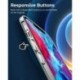 IPhone 12 Pro készülékhez - CRYSTAL CLEAR Ultra vékony puha TPU tok borítás iPhone 12/11 Pro Max Mini készülékhez