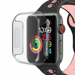 40 mm-es sorozat 5 - Apple Watch Series 2 3 4 5 tokhoz iWatch TPU képernyővédő burkolat 38mm / 44mm