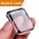 44 mm-es sorozat 4 - Apple Watch Series 2 3 4 5 tokhoz iWatch TPU képernyővédő burkolat 38mm / 44mm