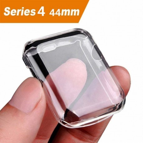 44 mm-es sorozat 4 - Apple Watch Series 2 3 4 5 tokhoz iWatch TPU képernyővédő burkolat 38mm / 44mm