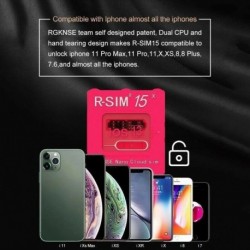 Nincs szín - R-SIM15 Nano RSIM-kártyák feloldása iPhone 11 Pro Max 11 Pro 11 XS XR iOS13 tételhez