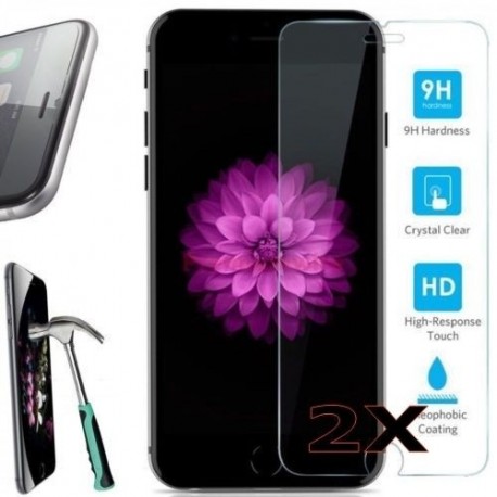 2x iPhone 7 Plus készülékhez - 2x edzett üveg védőfólia Apple iPhone 7/7 Plus készülékhez