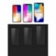 IPhone X 5.8 &quot -hoz - IPhone Xs Max XR fekete 3D ívelt teljes képernyős védő edzett üveghez