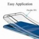 Nincs szín - Samsung Galaxy A70 Handy Schutz Hülle Silikon tok Tasche Cover 9H Hartglas