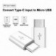 Fehér (5 db) - 5 X USB 3.1 C típusú férfi - mikro USB csatlakozó adapter átalakító csatlakozó USB-C UK