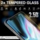 iPhone 8 - 2x valódi edzett üveg képernyővédő fólia Apple iPhone X 8 7 6 6S Plus tokhoz