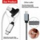Fonott C-típusú 1M x3 - 3x Type-C 3.1 USB-C adatszinkron töltőkábel Samsung Galaxy Note 9 S8 S9Plus készülékhez